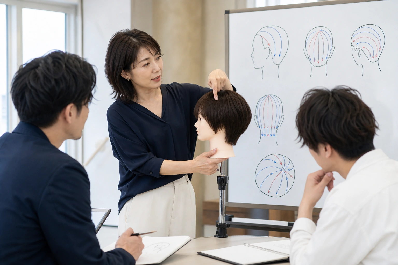 基本理論を説明する講師